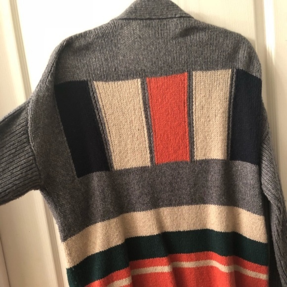 French Connection Jacker Colorblock Cardigan - Picture 2 of 2